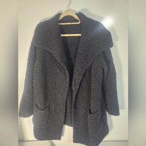 Barefoot Dreams Open Front Sweater Coat XL